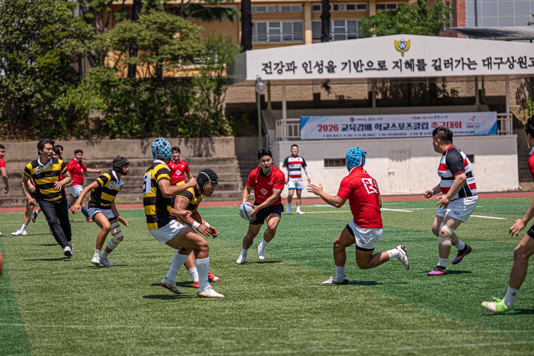 대구상원고 럭비동문회 경기 스케치 3